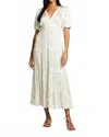 Saltwater Luxe Leona Maxi Dress In Vanilla In White