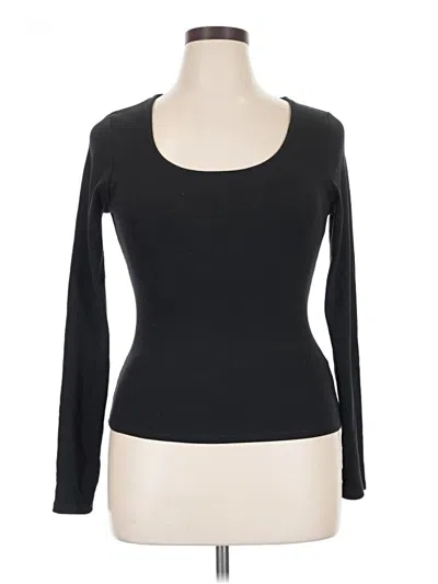 Pre-owned Saltwater Luxe Long Sleeve T-shirt In Black