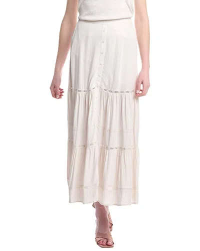 Saltwater Luxe Midi Skirt In Neutral