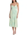 Saltwater Luxe Midi Tank Dress In Green
