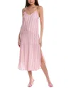Saltwater Luxe Midi Tank Dress In Pink