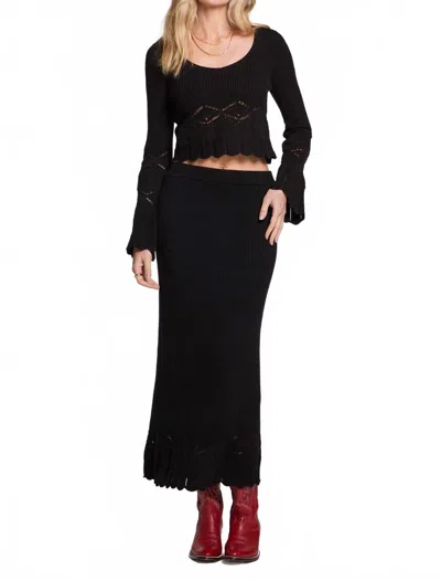 Saltwater Luxe Monica Sweater In Black