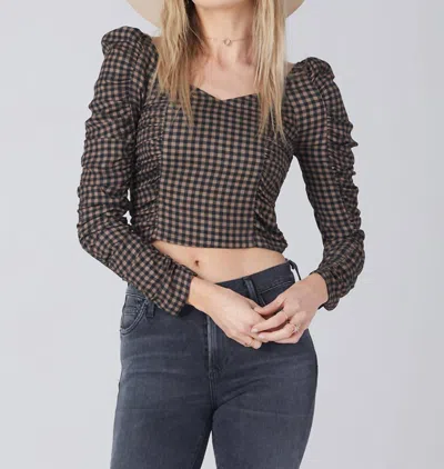 Saltwater Luxe Mykel Top In Cocoa In Brown