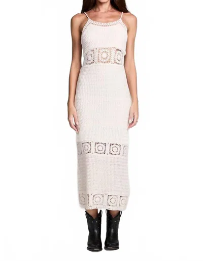 Saltwater Luxe Odette Midi Dress In Salt In White