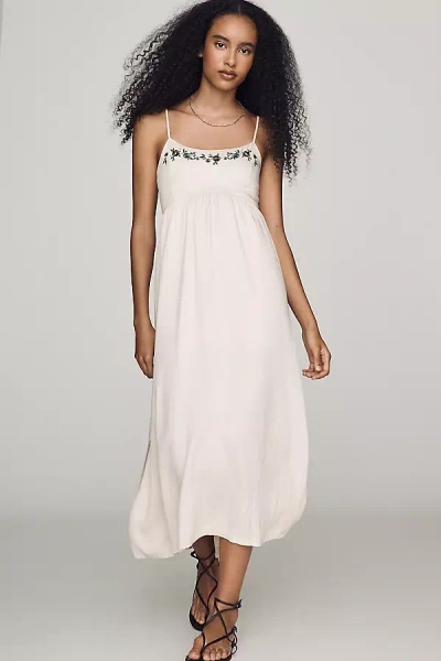 Saltwater Luxe Peni Bare Midi Dress In White