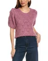 SALTWATER LUXE SALTWATER LUXE POINTELLE SWEATER