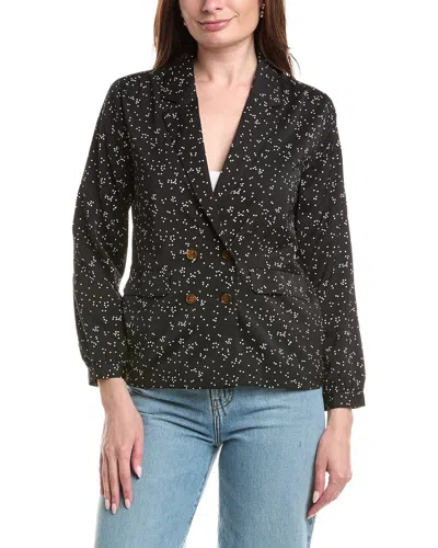 Saltwater Luxe Printed Blazer In Multi