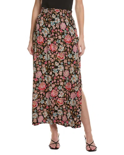 Saltwater Luxe Printed Maxi Skirt In Multi
