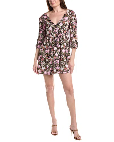 Saltwater Luxe Printed Mini Dress In White