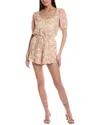 SALTWATER LUXE SALTWATER LUXE PUFF SLEEVE ROMPER