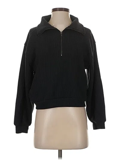 Pre-owned Saltwater Luxe Pullover Sweater In Black