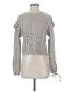 Saltwater Luxe Pullover Sweater In Gray