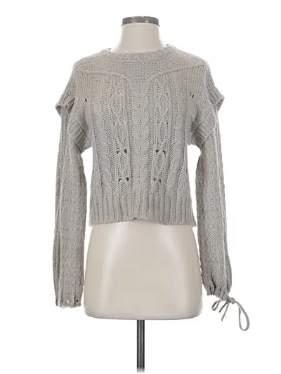 Saltwater Luxe Pullover Sweater In Gray