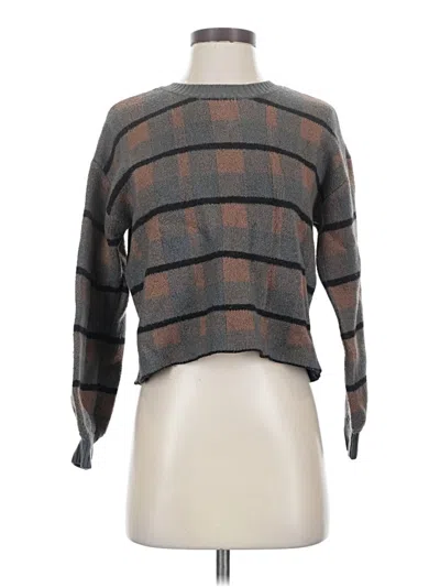 Pre-owned Saltwater Luxe Pullover Sweater In Gray