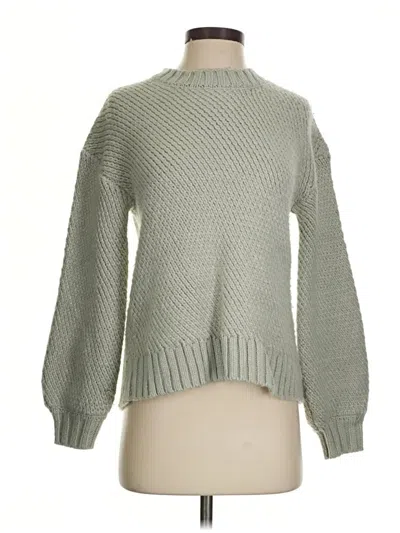 Pre-owned Saltwater Luxe Pullover Sweater In Green