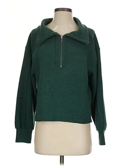 Pre-owned Saltwater Luxe Pullover Sweater In Green