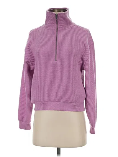 Pre-owned Saltwater Luxe Pullover Sweater In Purple