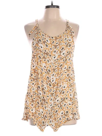 Pre-owned Saltwater Luxe Romper In Gold