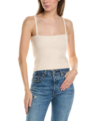 Saltwater Luxe Ronny Wool-blend Tank Sweater In White