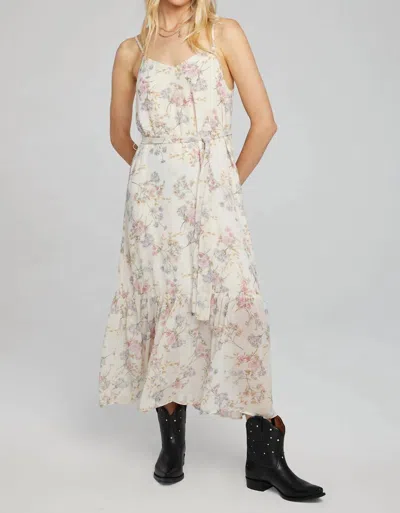 Saltwater Luxe Rossen Midi Dress In Vanilla In White