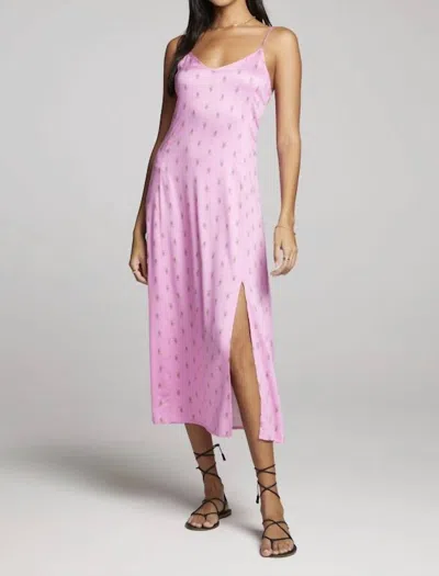 Saltwater Luxe Sabella Midi In Ultra Pink Floral In Multi