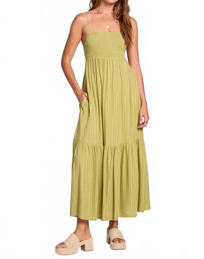 Saltwater Luxe Sabrina Midi Dress In Willow In Multi