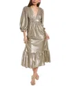 Saltwater Luxe Sequin Midi Dress In Multi