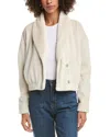 Saltwater Luxe Shawl Lapel Jacket In Neutral