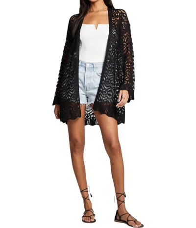 Saltwater Luxe Solana Cardigan In Black