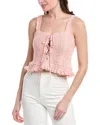 Shop Saltwater Luxe Sweater Tank In Pink