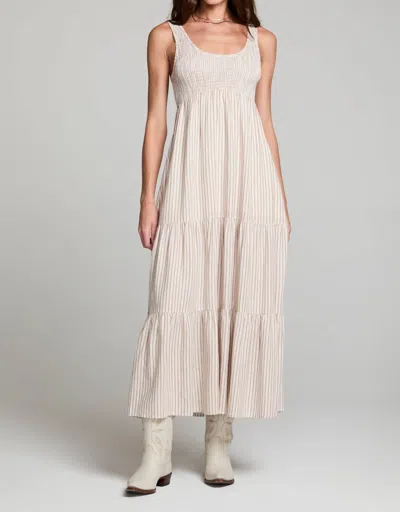 Saltwater Luxe Tank Maxi Dress In Almond