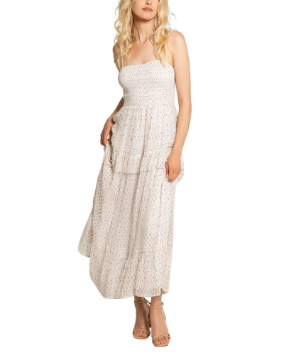 Saltwater Luxe Tank Midi Dress In Beige