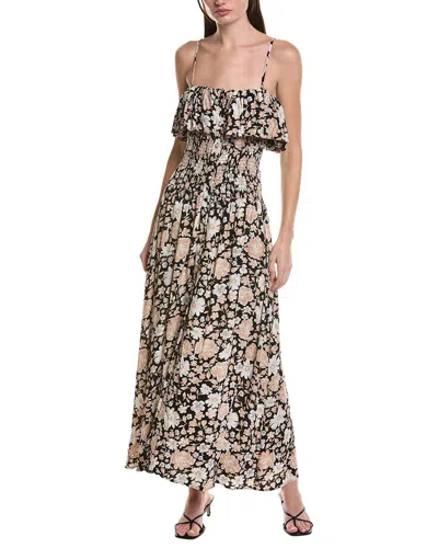 Saltwater Luxe Tank Midi Dress In Black