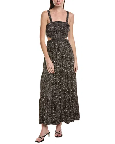 Saltwater Luxe Tank Midi Dress In Black