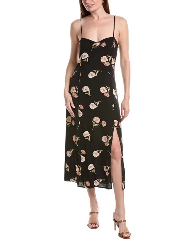 Saltwater Luxe Tank Midi Dress In Black