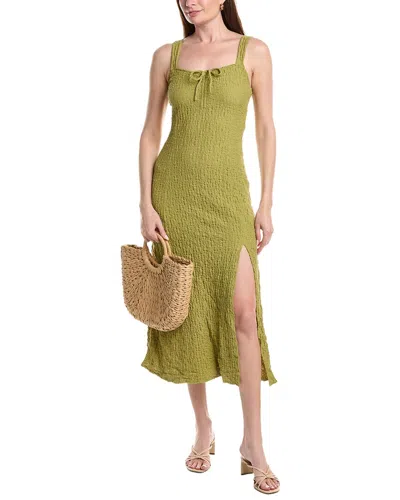 Saltwater Luxe Tank Midi Dress In Transparent