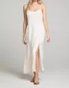 Saltwater Luxe Tank Midi Dress In Salt In White