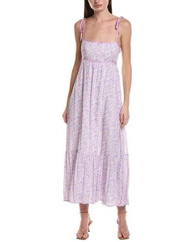 Saltwater Luxe Tank Midi Dress In Pink