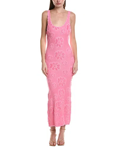 Saltwater Luxe Tank Midi Dress In Pink