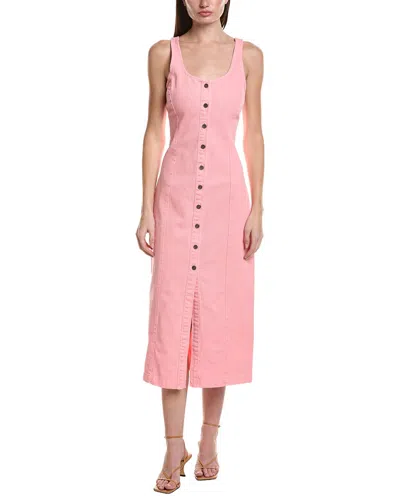 Saltwater Luxe Tank Midi Dress In Pink