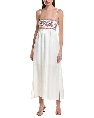 Saltwater Luxe Tank Midi Dress In White