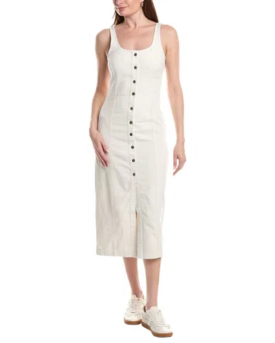 Saltwater Luxe Solara Midi Dress In Salt In White