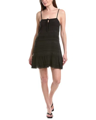 Saltwater Luxe Tank Mini Dress In Black