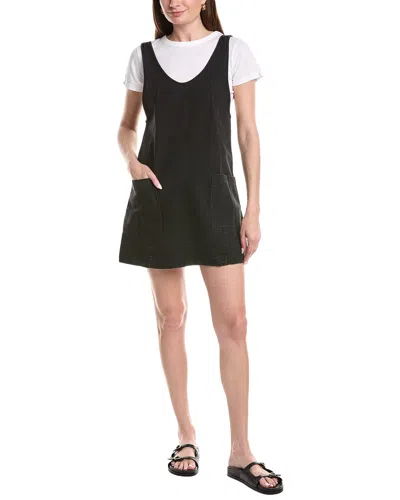 Saltwater Luxe Alayna Mini Dress In Washed Black