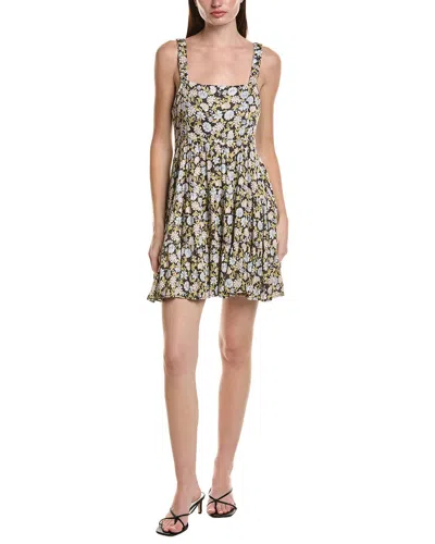 Saltwater Luxe Tank Mini Dress In Brown
