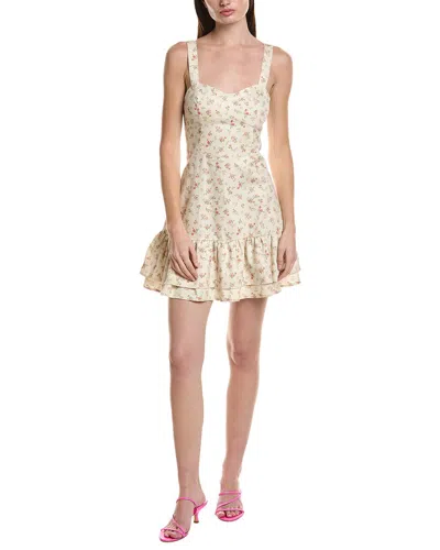 Saltwater Luxe Tank Mini Dress In Neutral