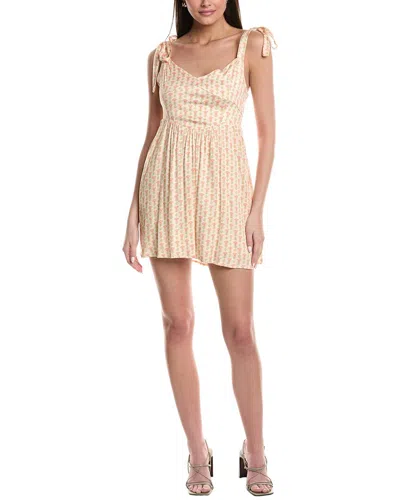 Saltwater Luxe Tank Mini Dress In Neutral