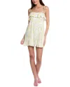 Saltwater Luxe Tank Mini Dress In White