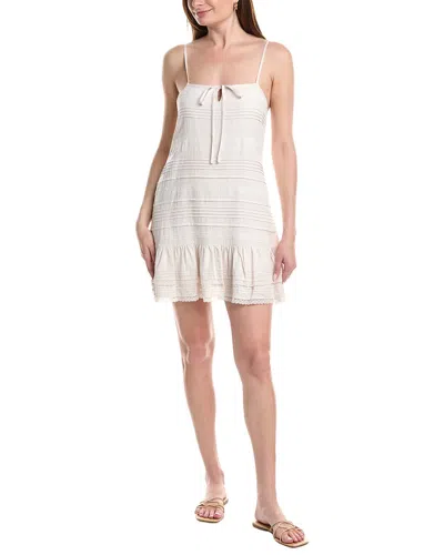 Saltwater Luxe Tank Mini Dress In White