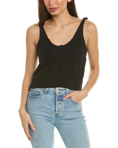 Saltwater Luxe Tank Sweater In Black